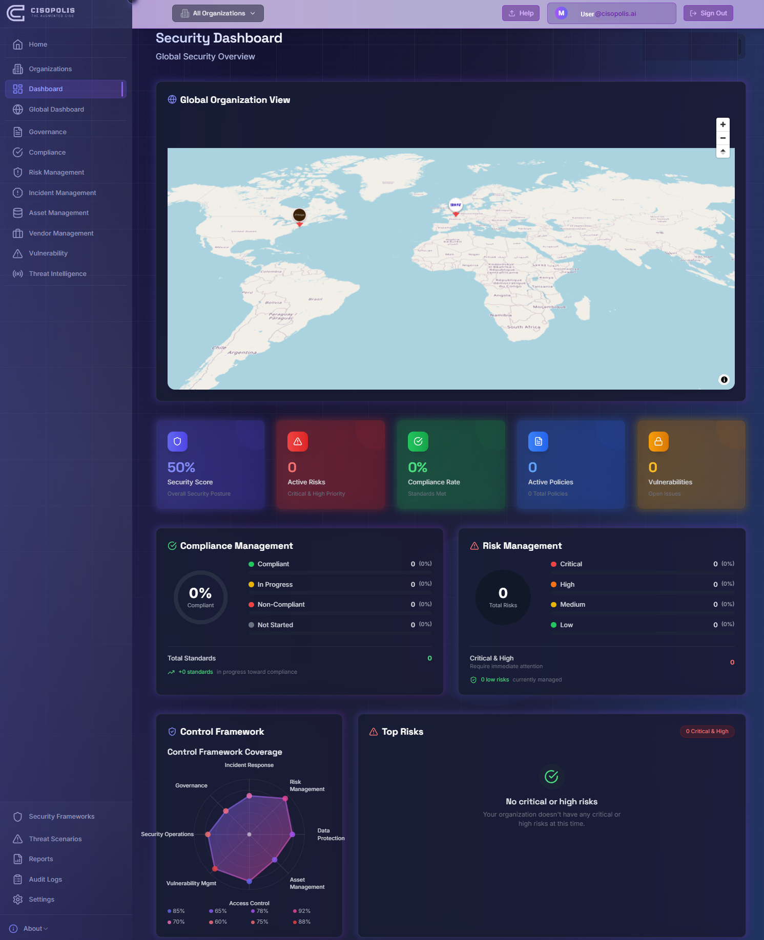 CISOPOLIS Platform Interface